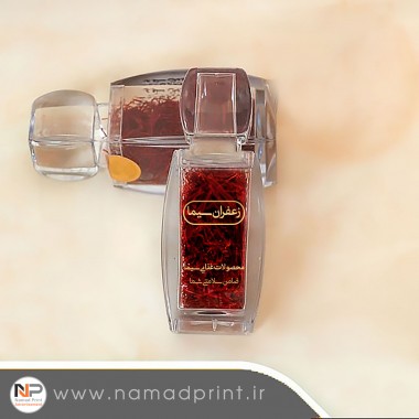برچسب شیشه ای